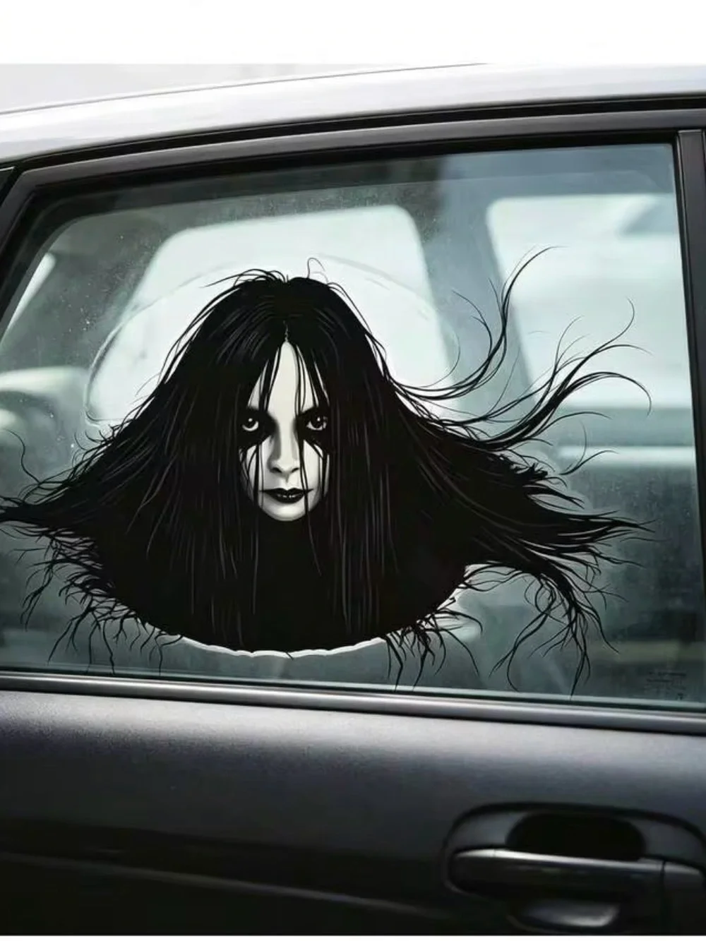 Black Creeping Spirit Floor Decal NEW
